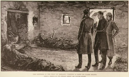 The Distress in the West of Ireland: Visiting a Cabin on Clare Island